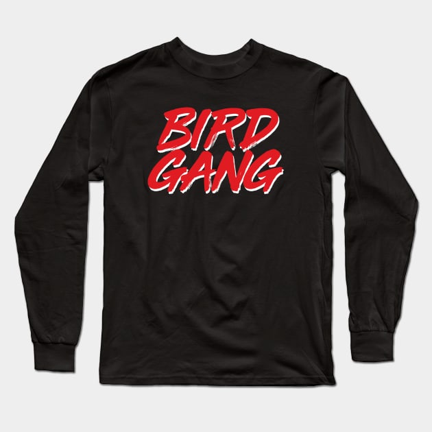 BIRD GANG Long Sleeve T-Shirt by LunaGFXD